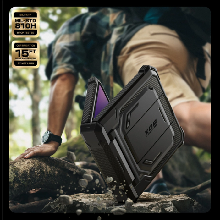 SupCase - SupCase Galaxy Z Flip 7 Mobilskal IBLSN Armor Box - Svart