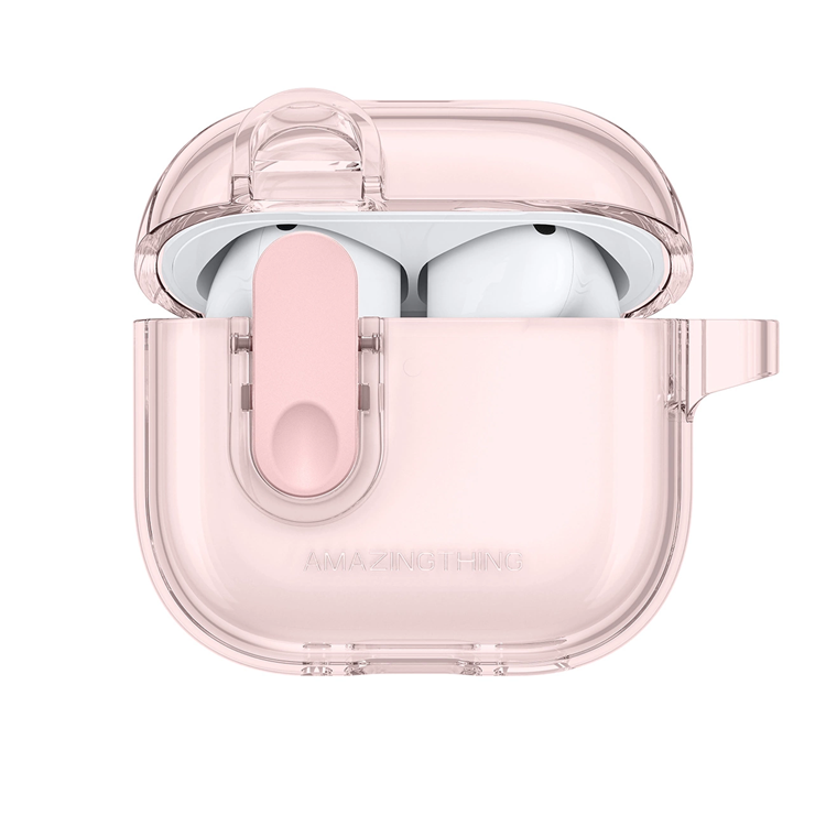 AmazingThing Airpods 4 Skal Minimal - Rosa | 2353 | AlltMobil
