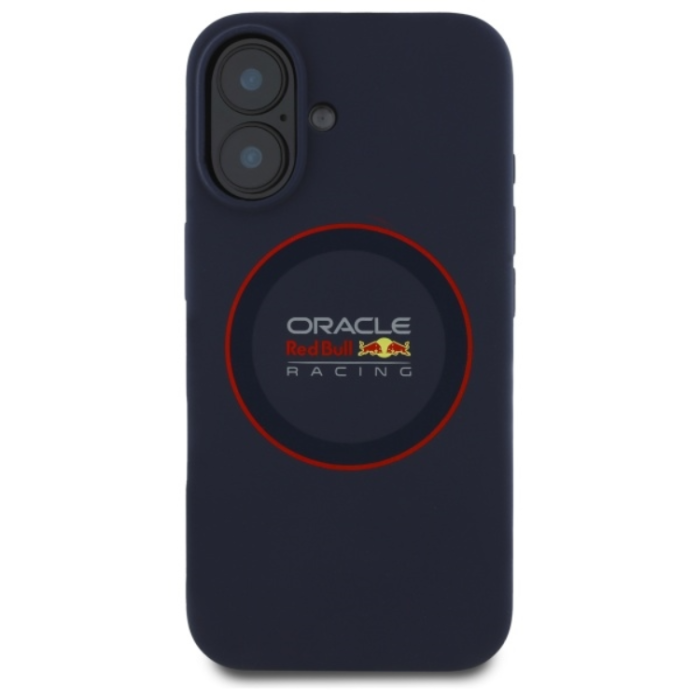 Red Bull - Red Bull iPhone 16 Plus Mobilskal MagSafe Silikon Röd Ring