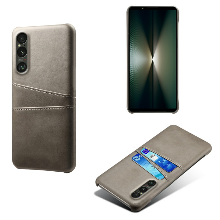 A-One Brand - Sony Xperia 1 VII Mobilskal med Dual Kortfack - Grå