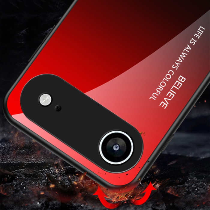 A-One Brand - iPhone Air Mobilskal Anti-Scratch - Gradient Lila