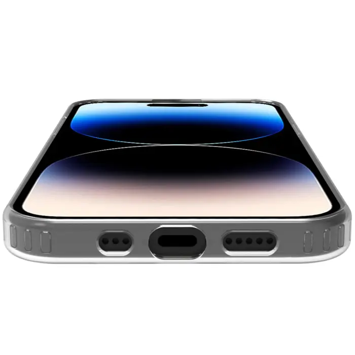 Celly - Celly iPhone 15 Pro Mobilskal Magsafe Gelskin TPU - Clear