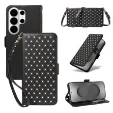 OEM - Pl&aring;nboksfodral f&ouml;r Samsung Galaxy S26 Ultra Konstl&auml;der - Svart