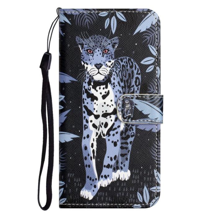 OEM - Plånboksfodral för Samsung Galaxy S26 Konstläder - Leopard