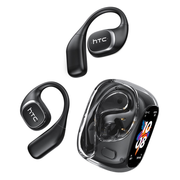 HTC - HTC Trådlösa Bluetooth Hörlurar med LCD-skärm On-Ear Smart NE11
