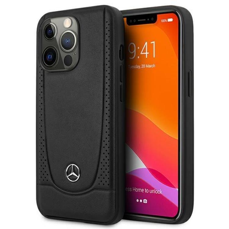 Mercedes iPhone 15 Pro Max Mobilskal Läder Urban - Svart | 2353 | AlltMobil