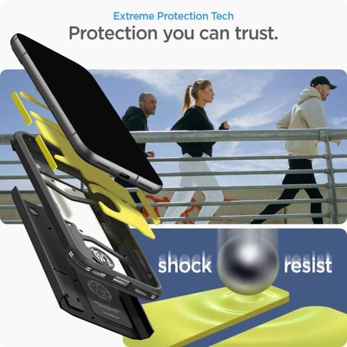 UTGATT - Spigen Google Pixel 8A Mobilskal Tough Armor - Svart