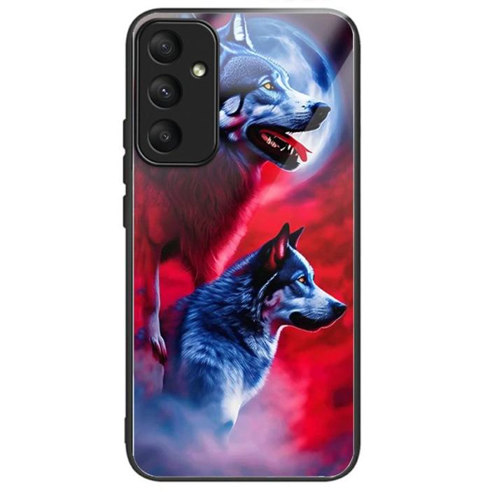 OEM - Mobilskal för Samsung Galaxy S26 TPU Härdat glas - Wolf