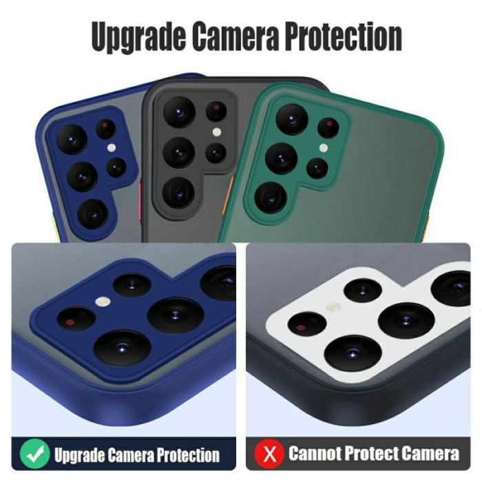 OEM - Mobilskal för Samsung Galaxy S26 Ultra TPU + PC Stöttålig - Svart