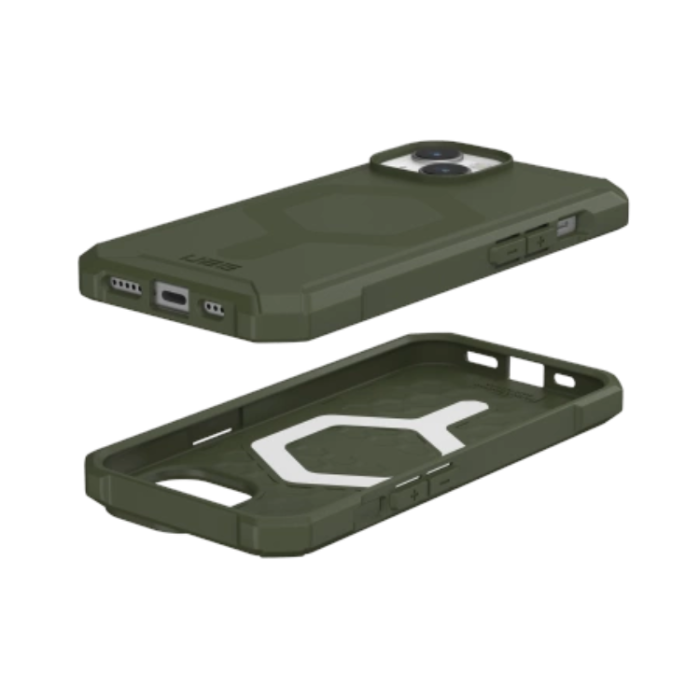 UAG - UAG iPhone 15 Mobilskal MagSafe Essential Armor - Grön
