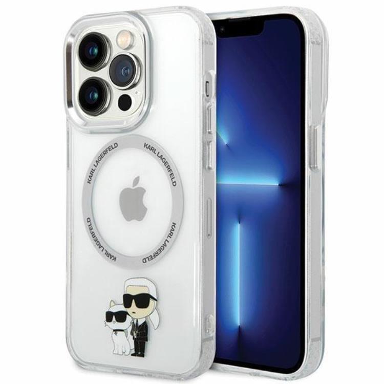 Karl Lagerfeld iPhone 14 Pro Mobilskal Magsafe Iconic Karl | 2353 | AlltMobil
