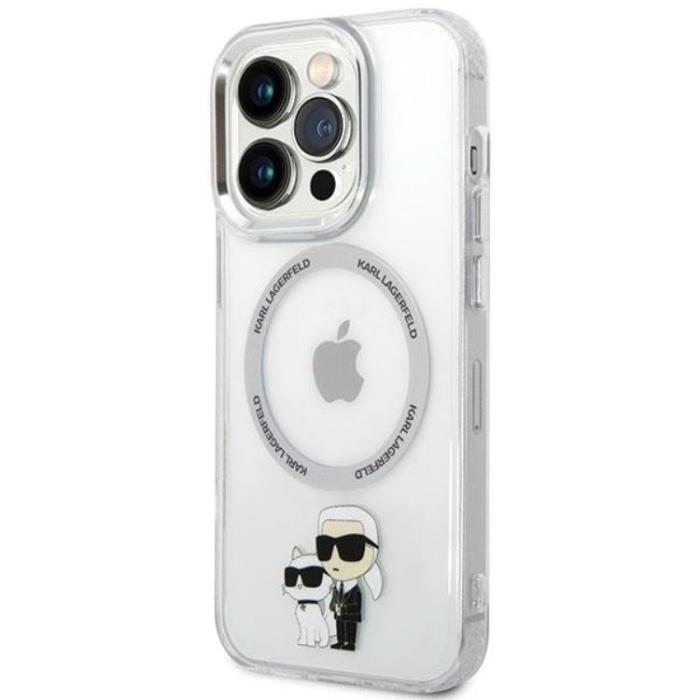 KARL LAGERFELD - Karl Lagerfeld iPhone 14 Pro Mobilskal Magsafe Iconic Karl