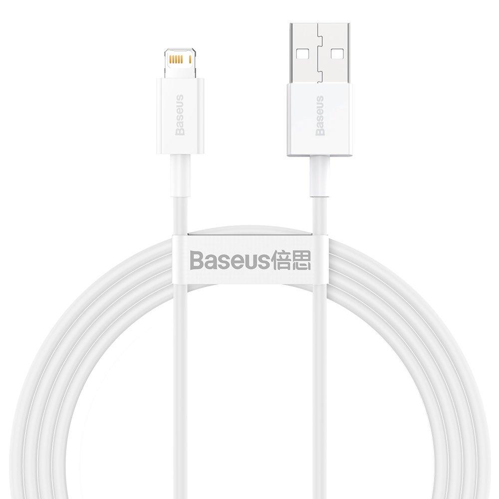 Baseus Superior USB-A till Lightning kabel 1.5m - Vit | 3541 | AlltMobil