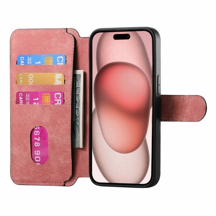 CASENEO - CASENEO MW-03 iPhone 17 Pro Fodral KonstLäder - Rosa