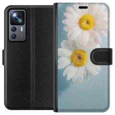 iSecrets - Plånboksfodral till Xiaomi 12T Pro med Sommarblommor