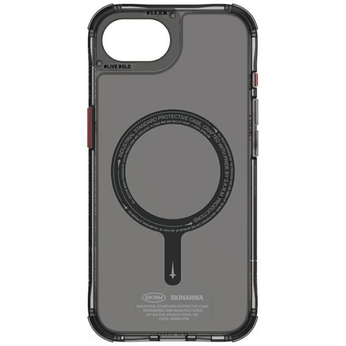 Skinarma - Skinarma iPhone 16e Mobilskal MagSafe Saido - Svart