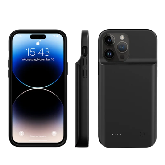 A-One Brand - iPhone 14 Pro Batteriskal 6800mAh - Svart