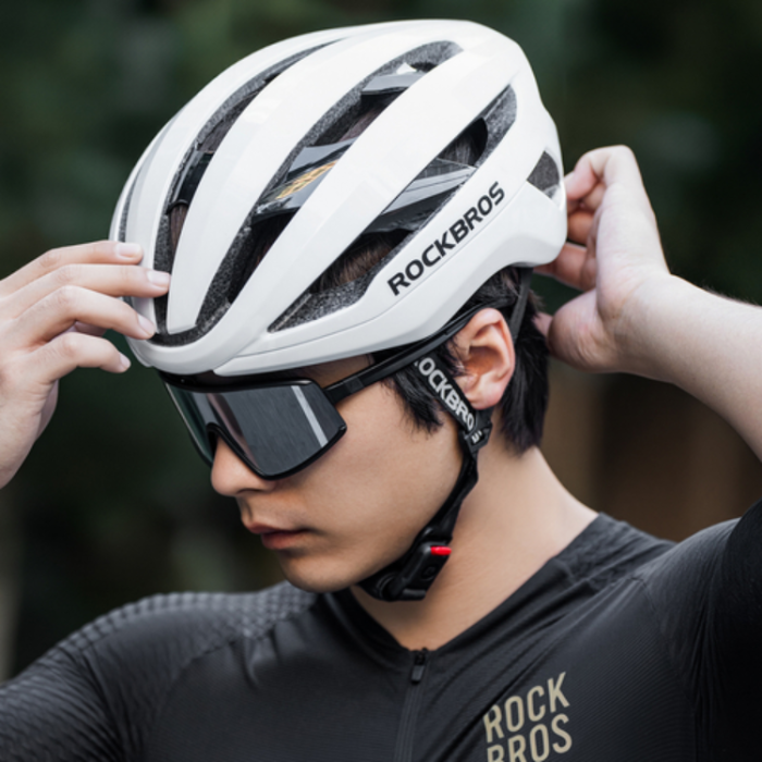 Rockbros - Rockbros LK-79 Cykelhjälm 58-62 cm - Vit