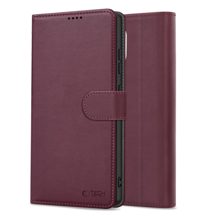 Tech-Protect - Tech-Protect Galaxy A17 4G/5G Plånboksfodral - Mulberry