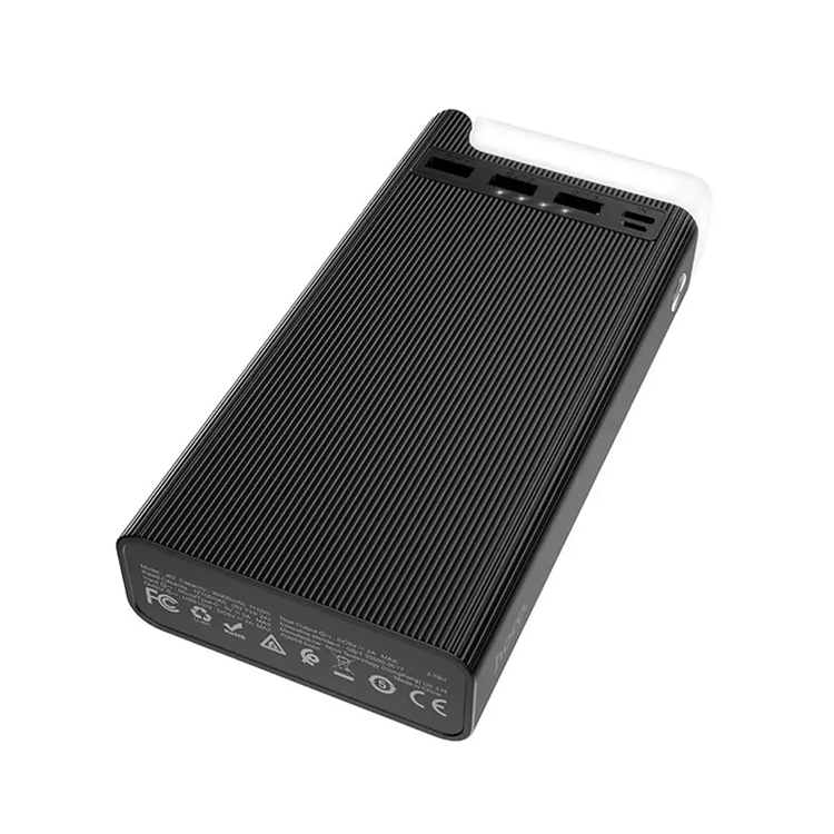 HOCO J62 Jove Powerbank 30000mAh - Svart | 505295 | AlltMobil