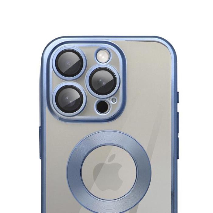 OEM - iPhone 15 Pro Mobilskal Glam - Blå