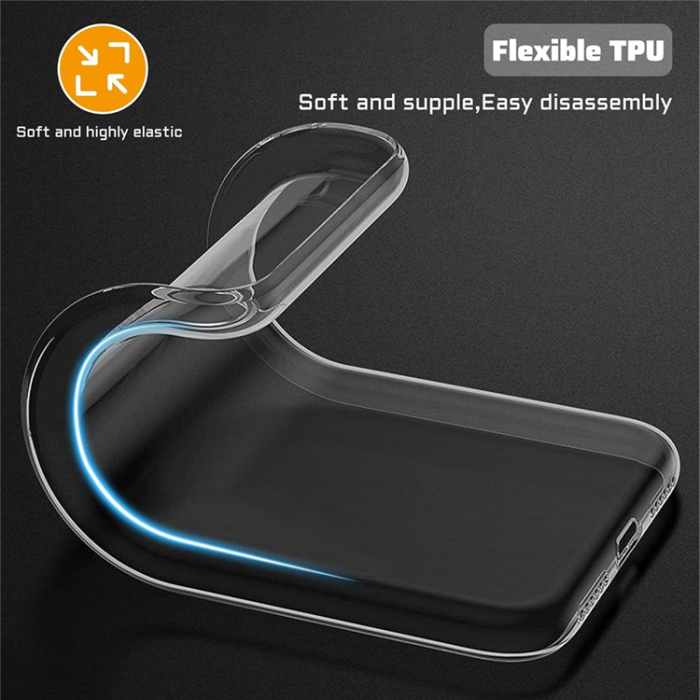 A-One Brand - Galaxy A17 Mobilskal Anti Scratch Med Härdat glas - Transparent