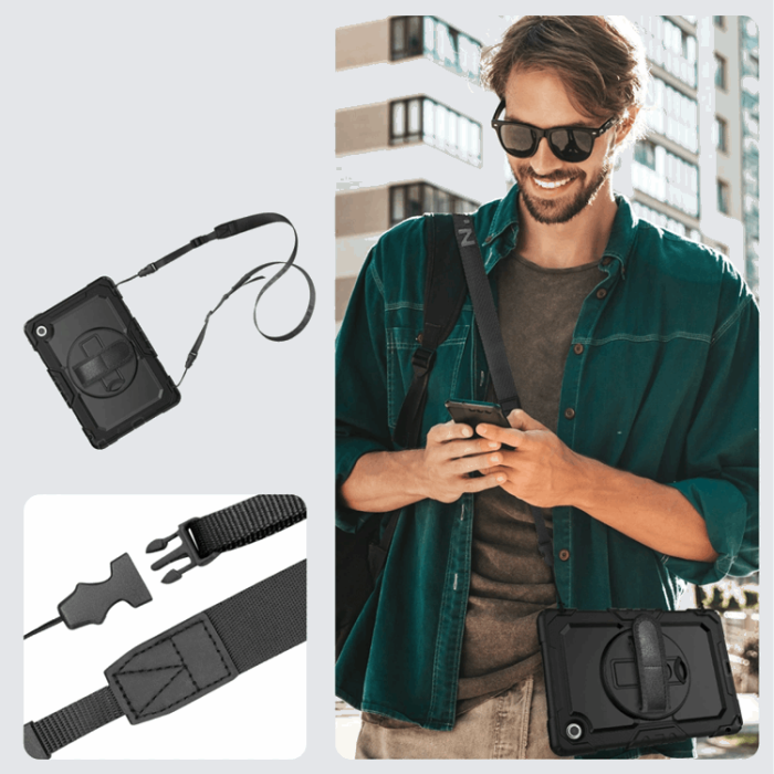Tech-Protect - Tech-Protect Lenovo Tab 10.1 Skal Solid - Svart