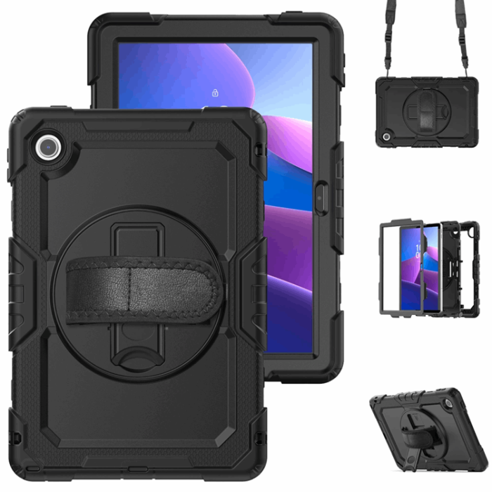 Tech-Protect - Tech-Protect Lenovo Tab 10.1 Skal Solid - Svart