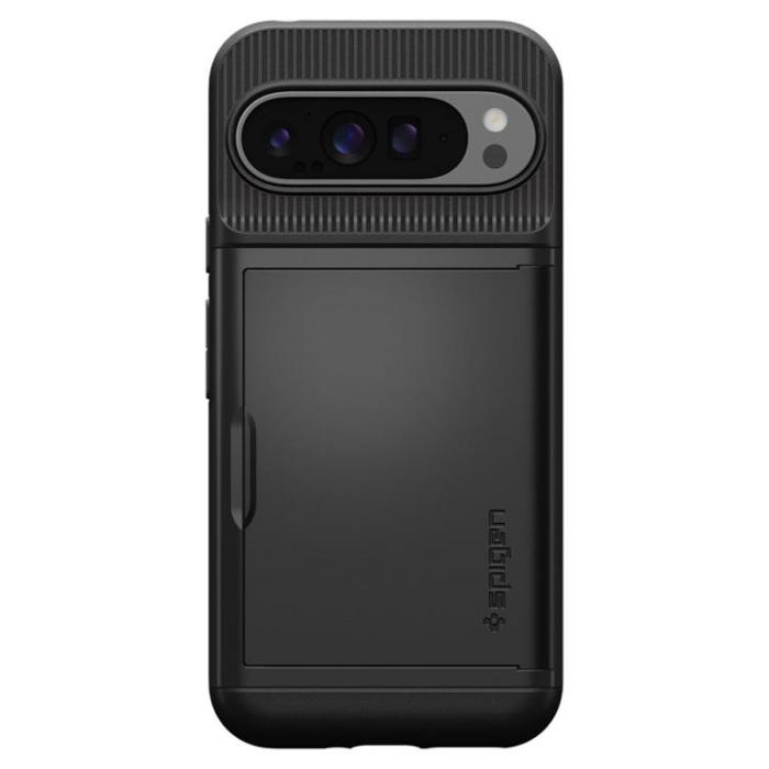 UTGATT - Spigen Google Pixel 9 Pro XL Mobilskal Slim Armor CS - Svart