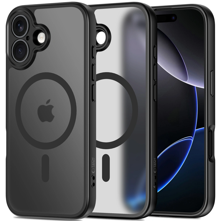 Tech-Protect iPhone 17 Mobilskal Magsafe Basic - Matte Svart | 2353 | AlltMobil