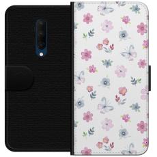 iSecrets - Plånboksfodral till OnePlus 7T Pro med Blommor och fjärillar
