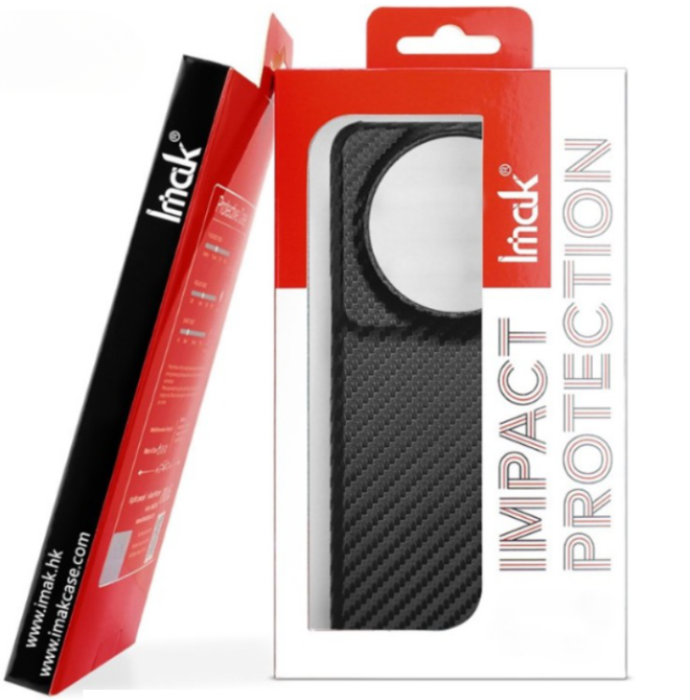 Imak - IMAK Sony Xperia 5 IV Skal Carbon Fiber Ruiyi - Svart