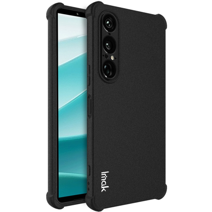 Imak - IMAK Sony Xperia 1 VII Mobilskal Airbag Shockproof TPU - Svart