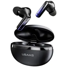 USAMS - USAMS TWS In-Ear H&ouml;rlurar Bluetooth ANC ENC Echo E02 - Svart