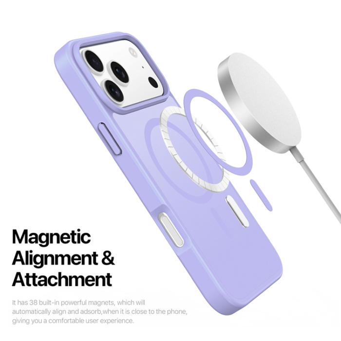 Dux Ducis - Dux Ducis iPhone 17 Pro Max Mobilskal MagSafe Yind - Ljuslila
