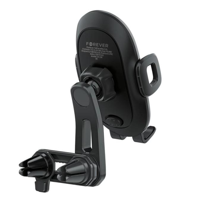 Forever - Forever Bilhållare för Luftventil Multipoint CH-380 - Svart