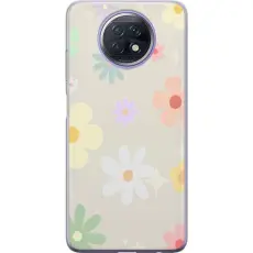 Gustaf - Mobilskal till Xiaomi Redmi Note 9T med fejdande blommor