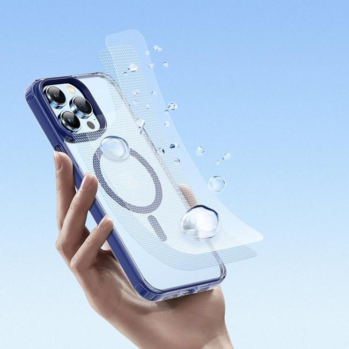 Dux Ducis - Dux Ducis iPhone 14 Pro Skal MagSafe Clin2 Magnetic - Blå