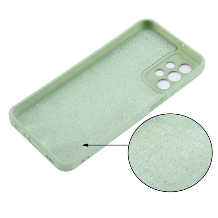 A-One Brand - Galaxy A23 4G/5G Mobilskal Liquid Silicone - Grön