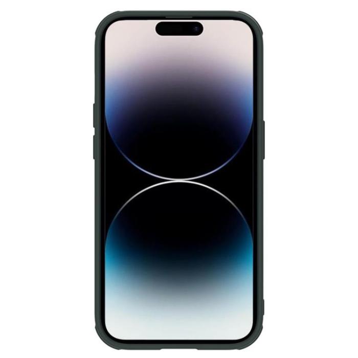 Nillkin - Nillkin iPhone 14 Pro Skal Textured S Armored - Grön