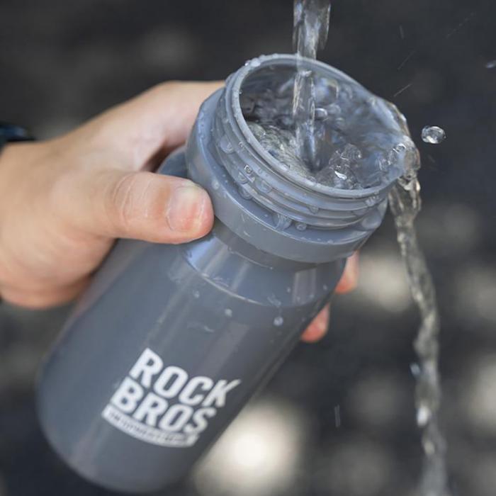 Rockbros - Rockbros Cykelflaska 600 ml 35210066005 - Grå