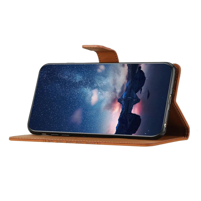 UTGATT - Google Pixel 7A Plånboksfodral Tryckt - Brun