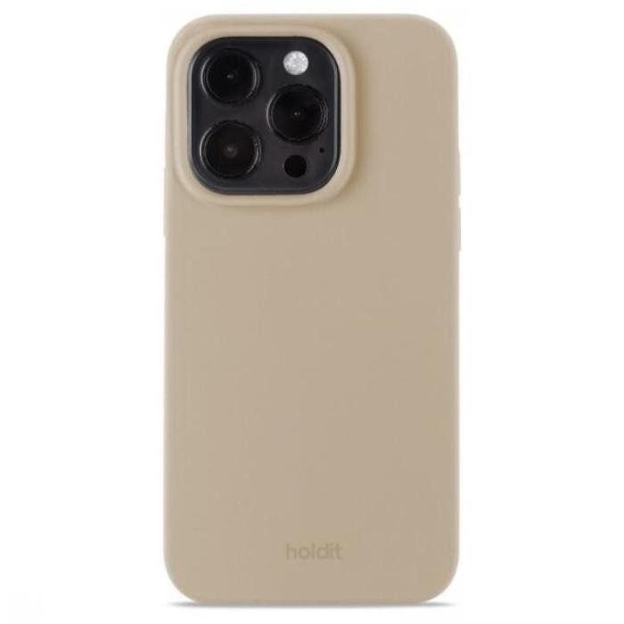 UTGATT1 - Holdit iPhone 14 Pro Mobilskal Silikon - Latte Beige