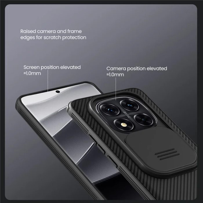 Nillkin - Nillkin Xiaomi Redmi Note 14 Pro Plus Mobilskal Camshield Pro