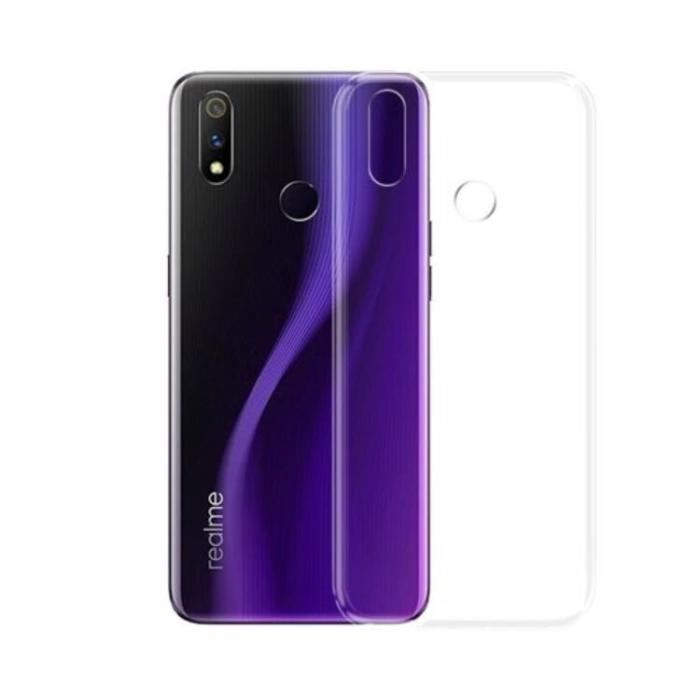 UTGATT1 - Ultra Clear Gel Skal Realme 3 Pro - Transparent