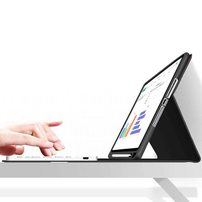Tech-Protect - iPad 10.2 (2019/2020/2021) Fodral och Tangentbord - Svart