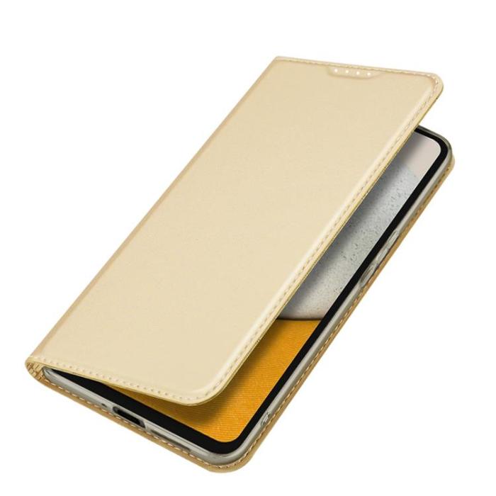 Dux Ducis - Dux Ducis Galaxy A34 5G Plånboksfodral SkinPro - Guld
