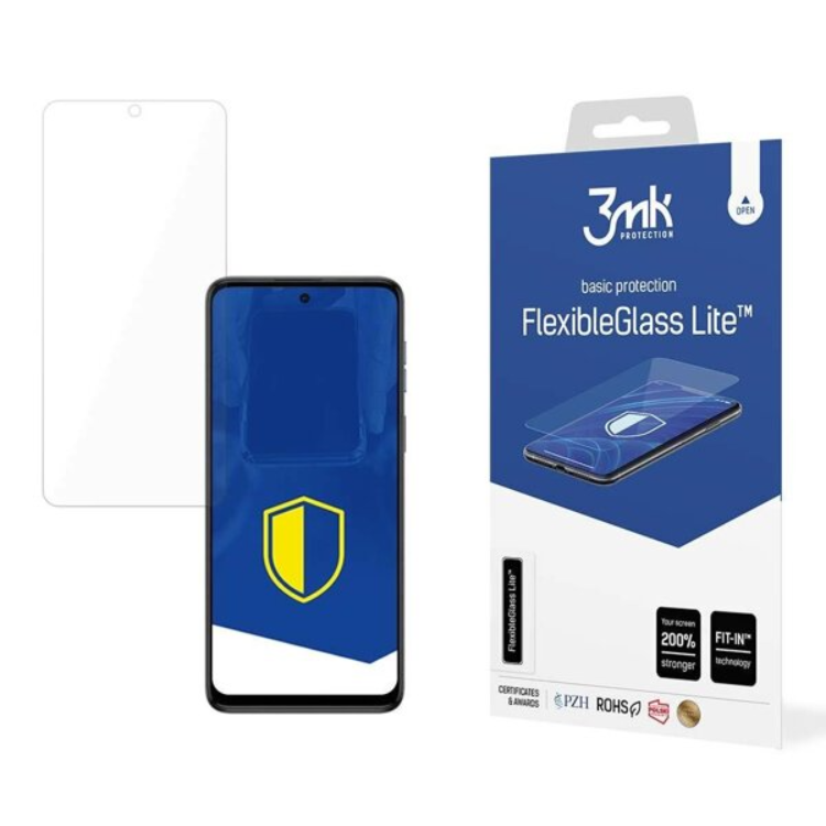 3MK Flexibelt Hybridglas Skärmskydd Motorola Moto G54 | 5468 | AlltMobil