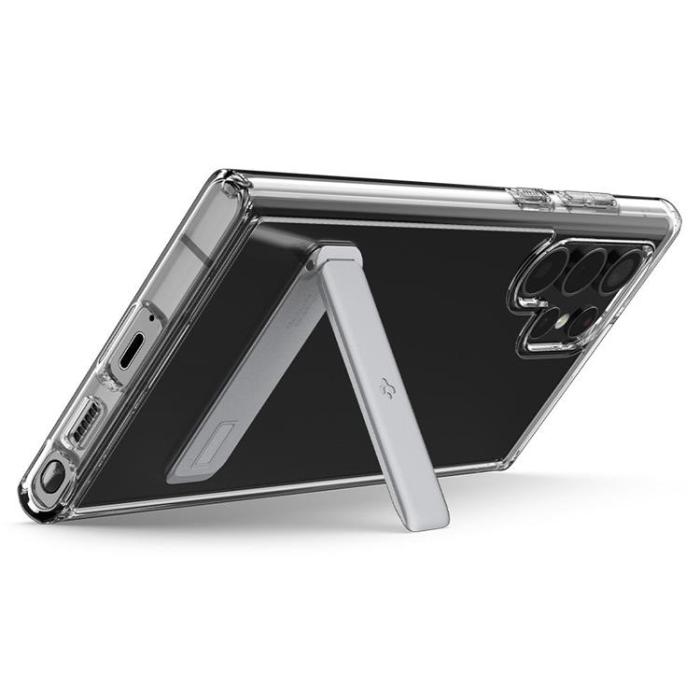 UTGATT5 - Spigen Ultra Hybrid S Skal Galaxy S22 Ultra - Crystal Clear