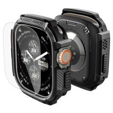 Spigen - Spigen Skal f&ouml;r Apple Watch Ultra 1/2/3 (49mm) Rugged Armor